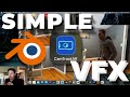 Simple Camera Tracking Workflow, VFX and Rendering w/ CamTrackAR (FREE iphone app) & Blender