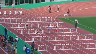 20201103長崎県記録会 高校・一般女子100mHタイムレース決勝1組