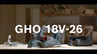 Bosch | 18V Cordless Planer | GHO 18V-26