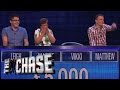 The Chase Outtakes - Contestants Laugh At Bradley Falling Off The Set