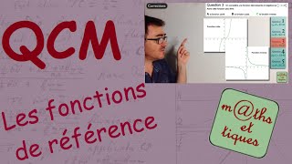 QCM : Les fonctions de référence - Seconde