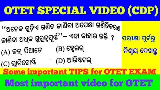 OTET IMPORTANT QUESTION ANSWERS  \u0026 SOME TIPS FOR OTET 2019 !!