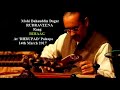 ustad mohi bahauddin dagar raag bihag 14th march 2017 @ dhrupad bunglow palaspe