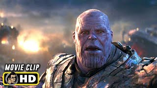 AVENGERS: ENDGAME (2019) Iron Man Kills Thanos [HD] Marvel IMAX Clip