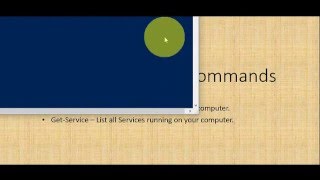 Powershell Basic Commands Part1