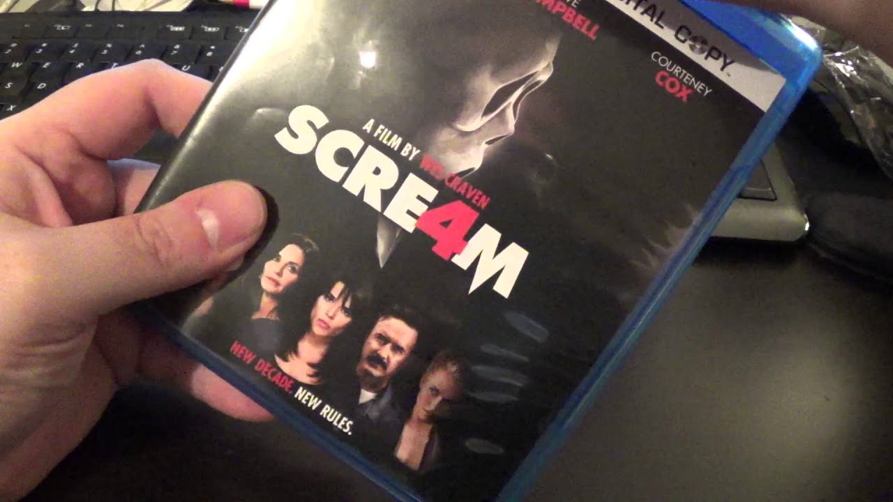 Scream 4 Blu Ray Unboxing - YouTube