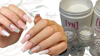 Tutorial I Elegant Coffin Nails Using Young Nails Acrylic