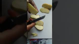 Fast work, amazing and easy Apple cutting skill, #shorts#satisfying #easy#fruit