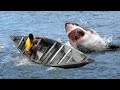 Shark Attack on Fishing Boat 8 | A great White Shark Attack Short Movie