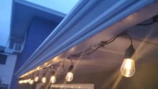 NOMA Solar Filament String Lights video review by Mike