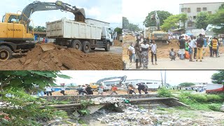 100%TRAVAUX RECONSTRUCTION DU PONT MATETE LEMBA