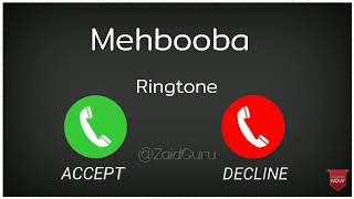 mehbooba mehbooba remix ringtone, old is gold ringtone, instagram trending song ringtone #zaidguru