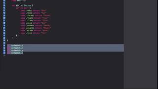 Xcode tips: Edit multiple line (Xcode 10+)