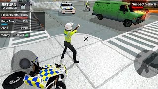 Police Car Driving: Motorbike Riding - Police Officer Simulator Android Gameplay