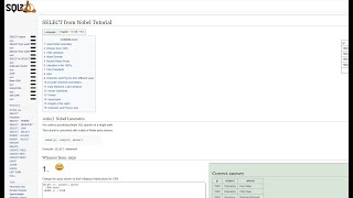 SQL - SQLZOO - SELECT from Nobel