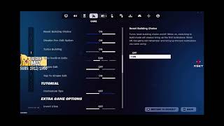 Muz leaks The BEST Keyboard \u0026 Mouse SETTINGS for Fortnite Chapter 6