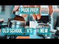 Barista Training - Coffee Puck Preparation Comparison