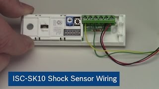 Bosch ISC-SK10 Shock Sensor Wiring