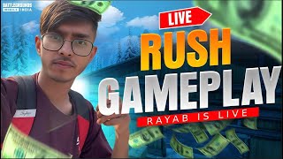 RUSH GAMEPLAY ,  ROAD TO 150 SUBSCRIBER #bgmi #bgmilive