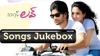 100% Love Telugu Movie Songs Jukebox || Naga Chaitanya, Tamanna || Telugu Love Songs