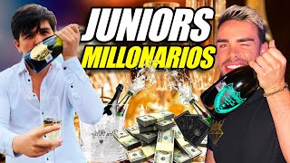 ASI FESTEJAN LOS JUNIORS MILLONARIOS DE MEXICO 🤑🍾