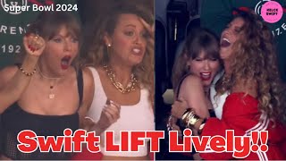 Taylor Swift went WILD to Travis Kelce’s Chiefs GOAL before halftime at Super Bowl 2024 vs 49ers