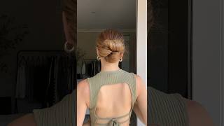 EASY CLOVER BUN HAIR TURORIAL