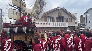 令和五年10月1日尾張津島秋まつり 本楽 (石採祭車)南部②