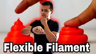 How to 3D Print Flexible Filament in 20 seconds