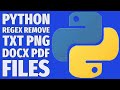 Python Script to Remove Files Using Regex | Automate File Cleanup!