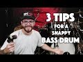 How To Get A Snappier Bass Drum Sound