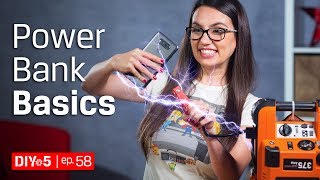 How to Understand Power Bank Ratings and Other Power Bank Basics 🔋 DIY in 5 Ep 58