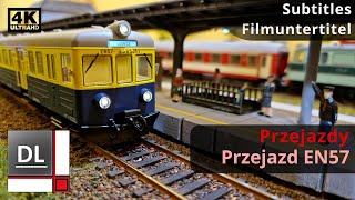 EN57 PKP Piko - Elektryczny zespół trakcyjny - Przejazd #Makieta #Piko #PKP #4K #DCC