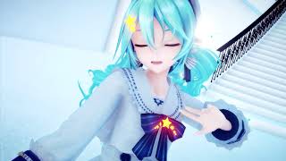 【MMD】 ◤• ヒバナ / HIBANA •◥ 【4k】(Sailor suit Miku)