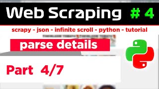 Web Scraping Tutorial #4 | Complete Scrapy Project with Infinite Scroll | How To Scrape "Load More"