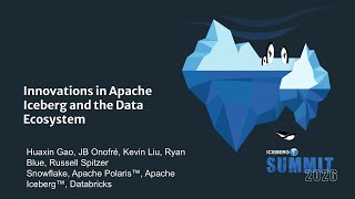 Innovations in Apache Iceberg and the Data Ecosystem