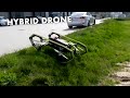 This Hybrid drone can drive and fly with ease