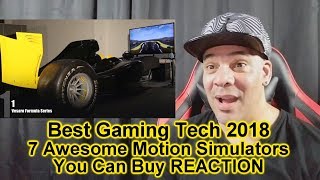 Best Gaming Tech 2018 - 7 Awesome Motion Simulators You Can Buy REACTION!!!