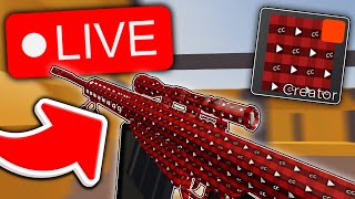 🔴 LIVE | CC Skin + Reloaded Talk... (Roblox Arsenal)