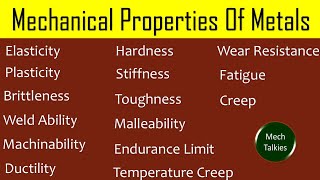 mechanical properties of metals in tamil