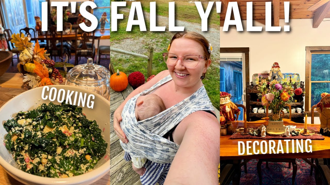 Fall Vlog Decorating For Autumn Recipes Home Repair Projects Youtube