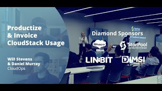 Productize & Invoice CloudStack Usage - CloudStack Collaboration Conference 2022