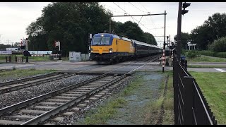 Nightjet Passenger Train with OBB passenger Railcars and NS Netherlands railways Vectron loco 👍👍👍👍👍🚂