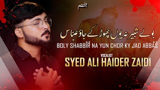 Boly Shabir as Na Yun Chor Ky Jao Abbas as | Syed Ali Haider Zaidi | Nohay2020 | Noha Mola Abbas a.s