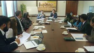Chairman P&D Board Meets World Bank’s Country Director Najy Benhassine