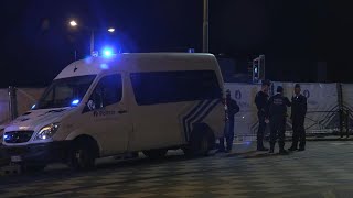 Belgique: dispositif policier sur les lieux de l'attaque à Bruxelles | AFP Images