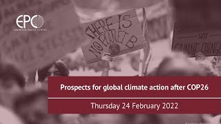 Prospects for global climate action after COP26