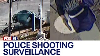Milwaukee police shooting: Video shows crash, man running | FOX6 News Milwaukee