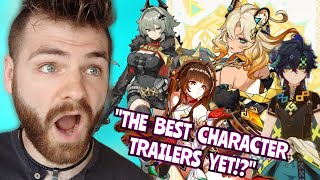 BEST NEW CHARACTER TRAILERS!! | HONKAI x GENSHIN x ZZZ | Kinich, Xilonen, Caesar, Lingsha | REACTION