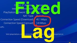 PS4 How to Fix Lag / Get Faster Internet Connection!